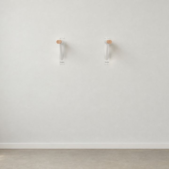 Beide Einheiten an der Wand; Maße zeigen 45 bis 50 cm Abstand innen und die Höhe bis zum Griff.