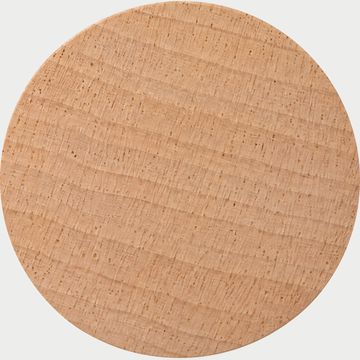 Querschnitt Buchengriff DB1/LG1, Ø 40 mm, im gleichen Maßstab.